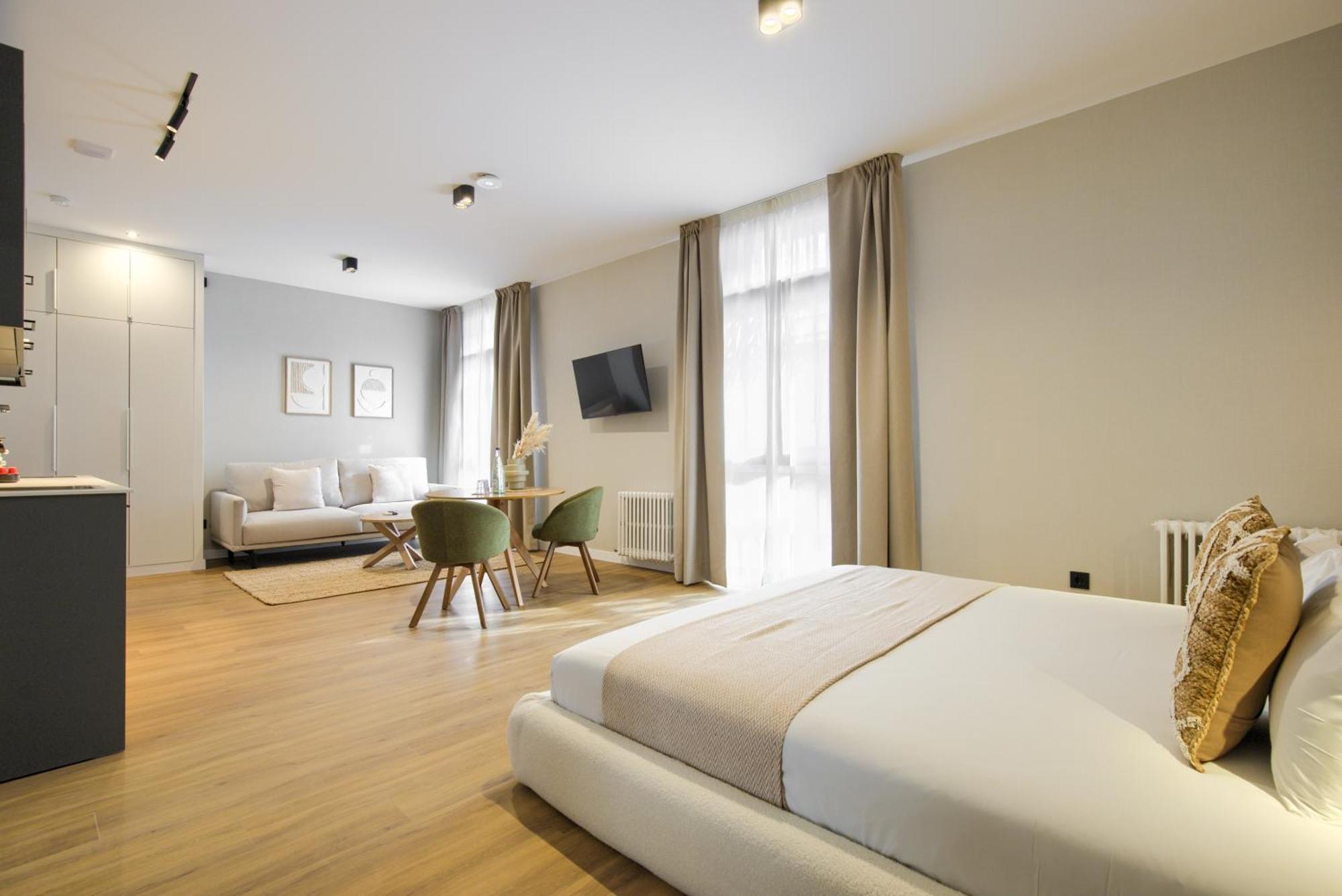 Ferienwohnung Dobo Madrid Justicia Zimmer foto