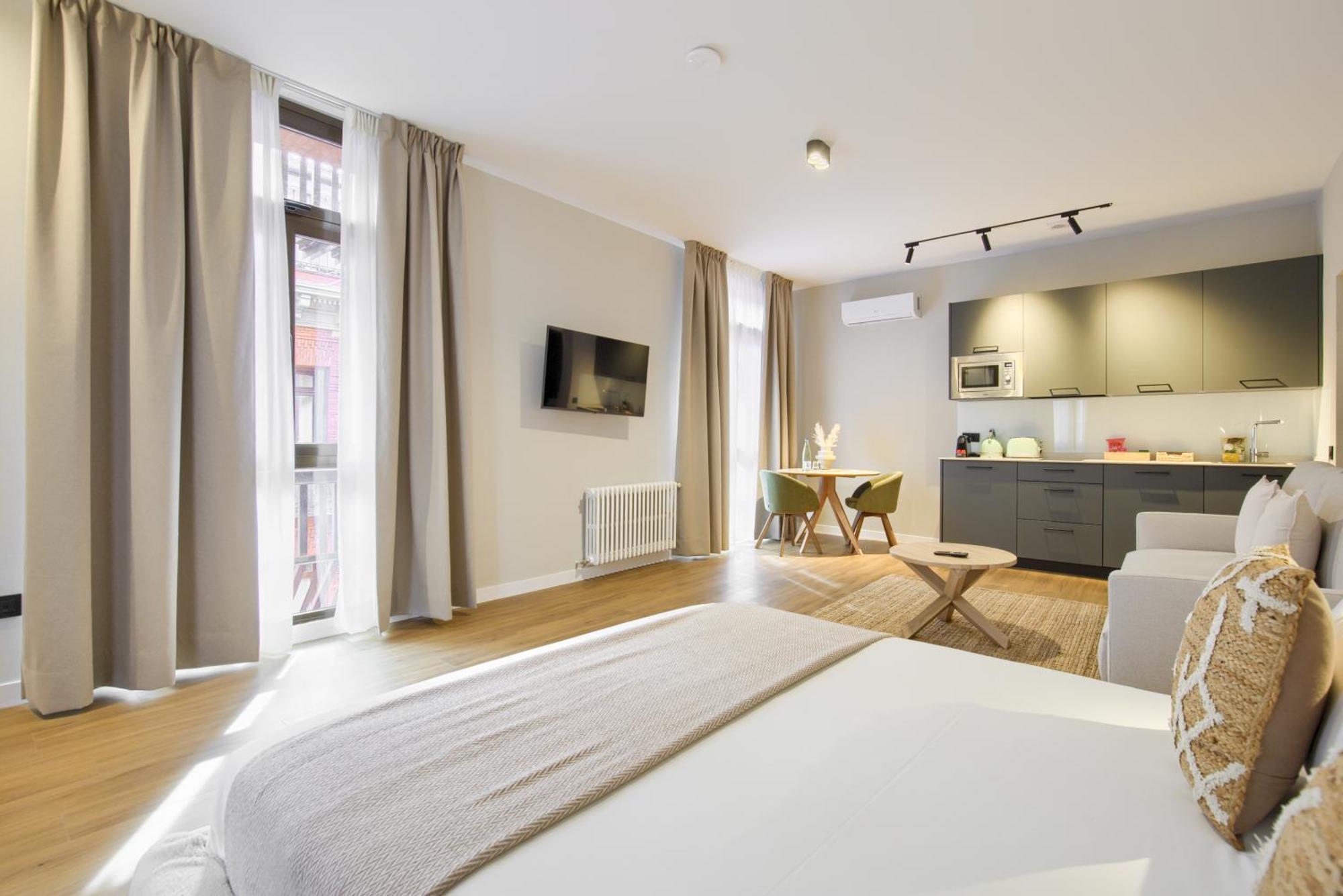 Ferienwohnung Dobo Madrid Justicia Zimmer foto