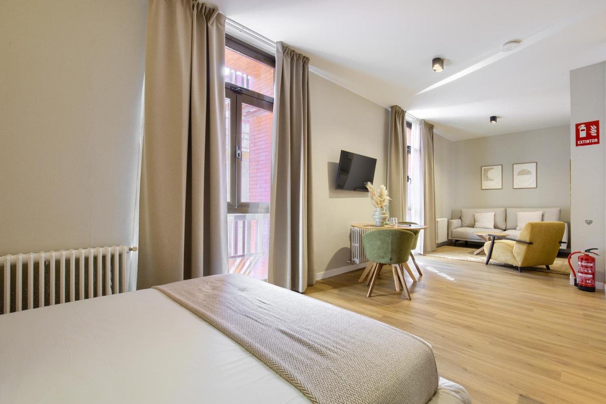 Ferienwohnung Dobo Madrid Justicia Zimmer foto