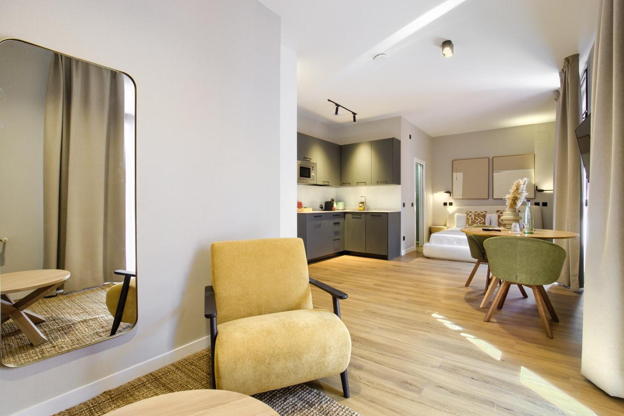 Ferienwohnung Dobo Madrid Justicia Zimmer foto