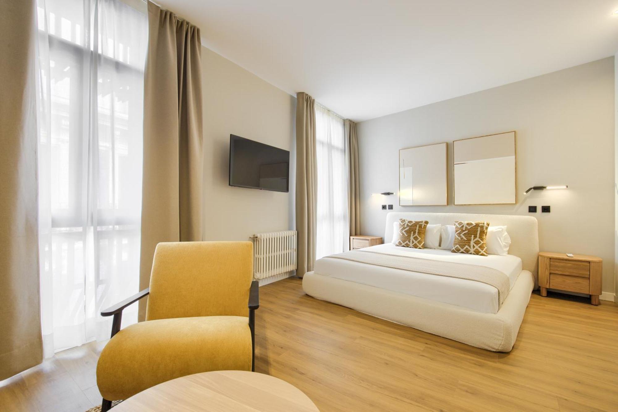 Ferienwohnung Dobo Madrid Justicia Zimmer foto